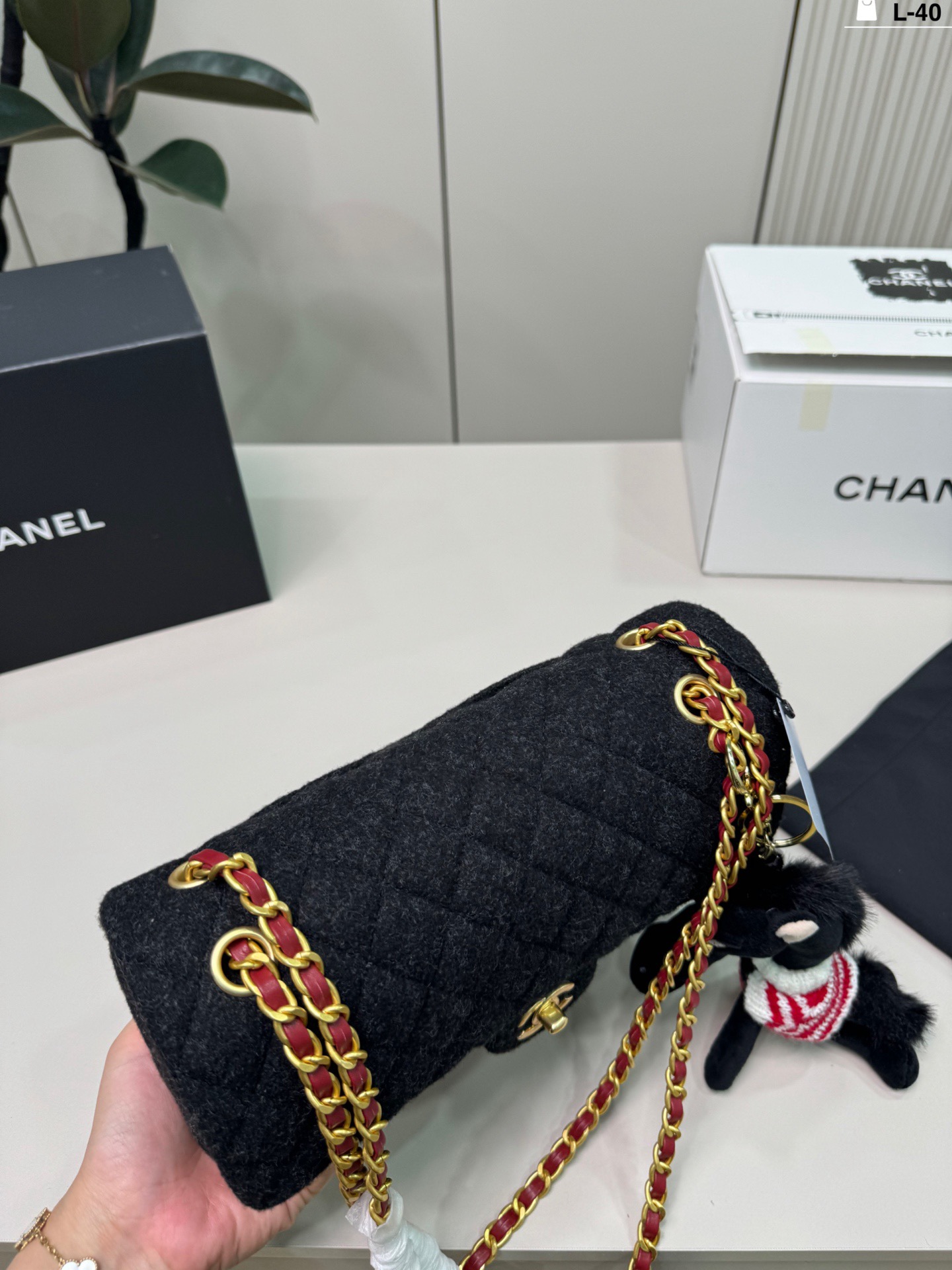 Chanel p170 L-40 25 12 CF Bag