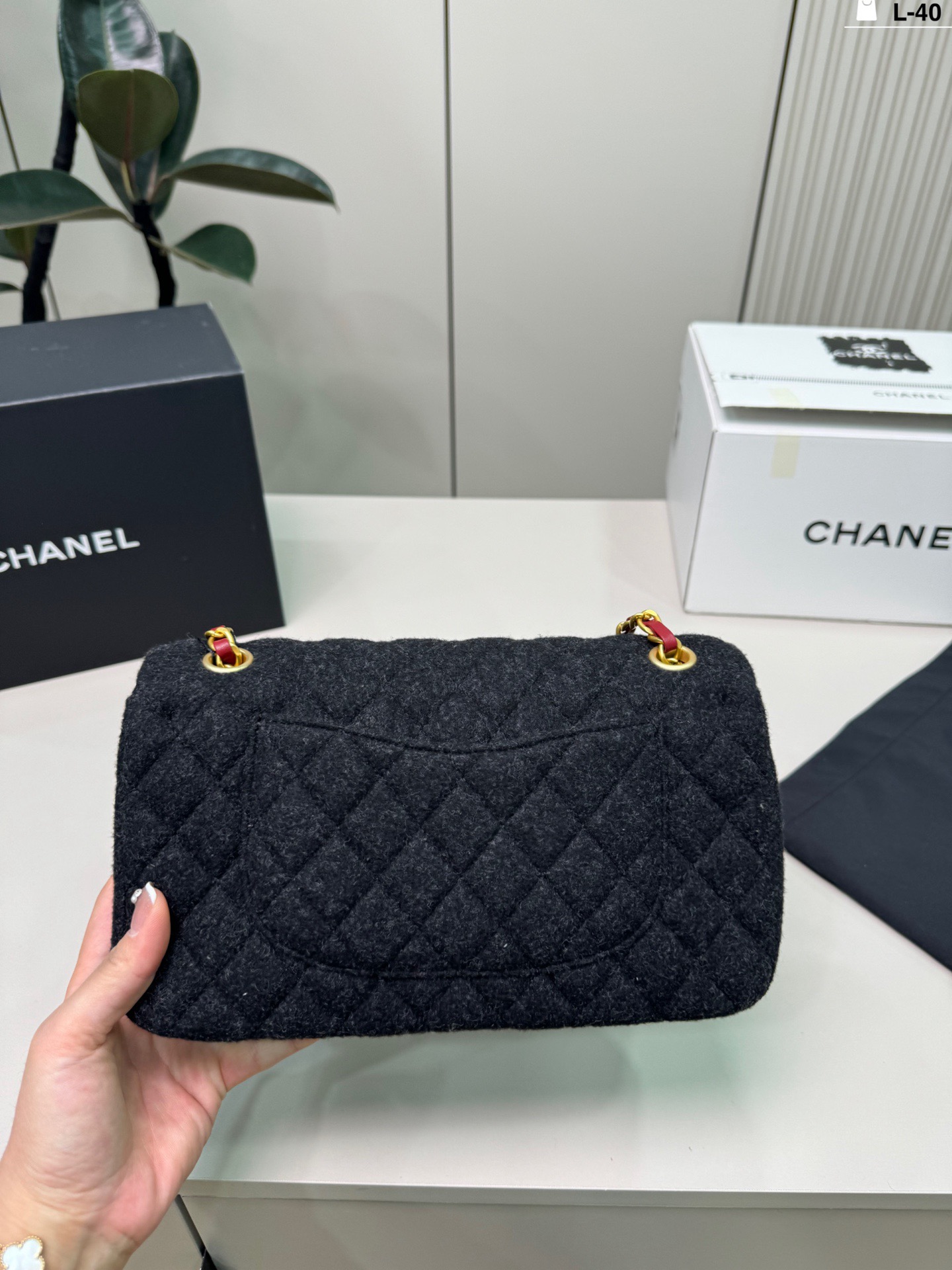 Chanel p170 L-40 25 12 CF Bag