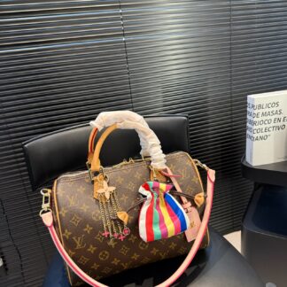 Louis Vuitton P165 Nigo Keepall 30 Monogram 21 Handbag