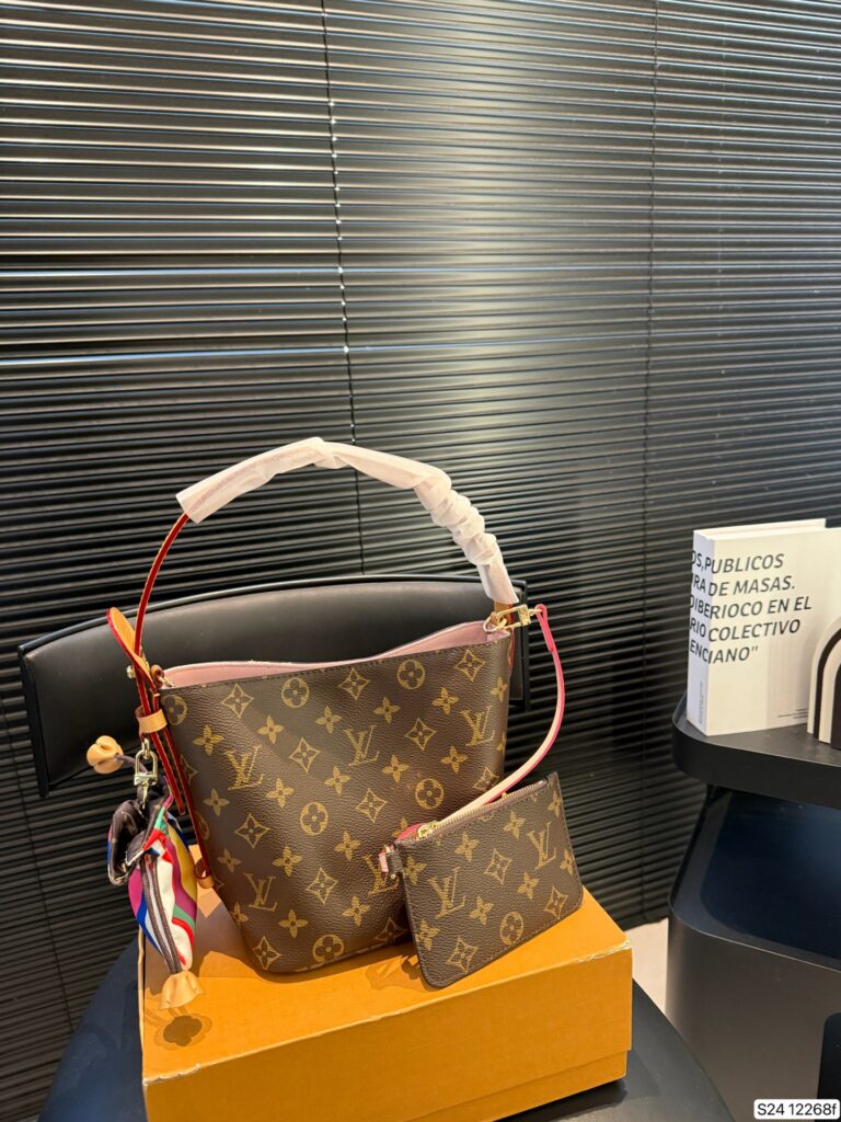Louis Vuitton All Bb Black Bucket Bag editorial product context 2