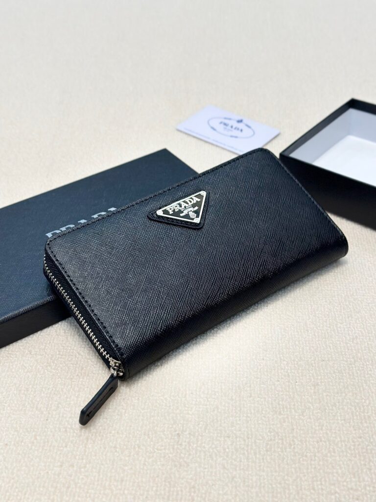Prada Material Black Calfskin Leather Bag 20 x 10 cm editorial product context 2