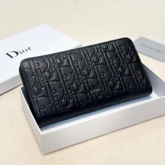 Dior P95 X10 Material Calfskin Black Includes BOX 19 10 color-black material-leather Clutch