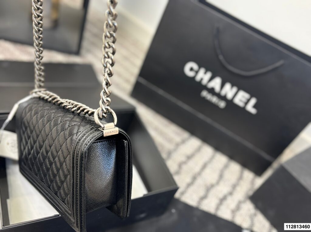 Chanel Leboy Cf Le Boy 55 Leather Bag editorial product context 3