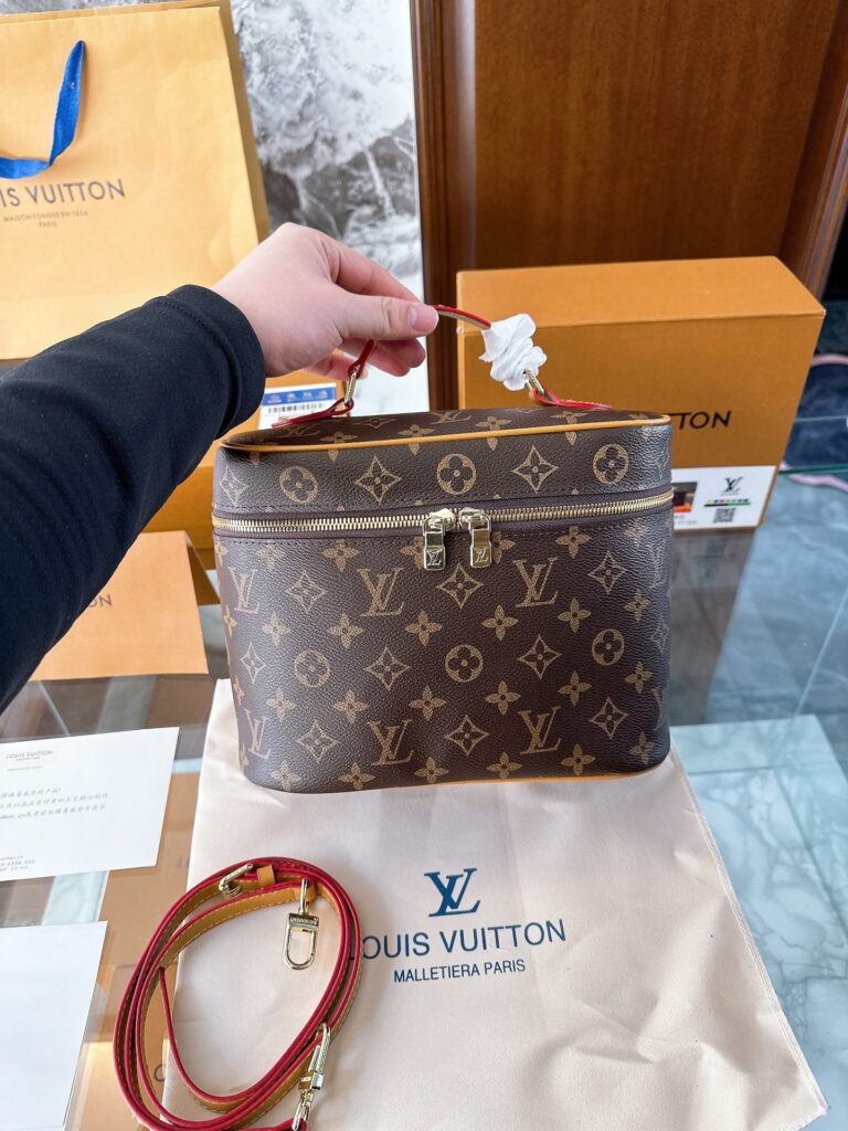 Louis Vuitton Case Ring Canvas Vanity Bag editorial product context 2