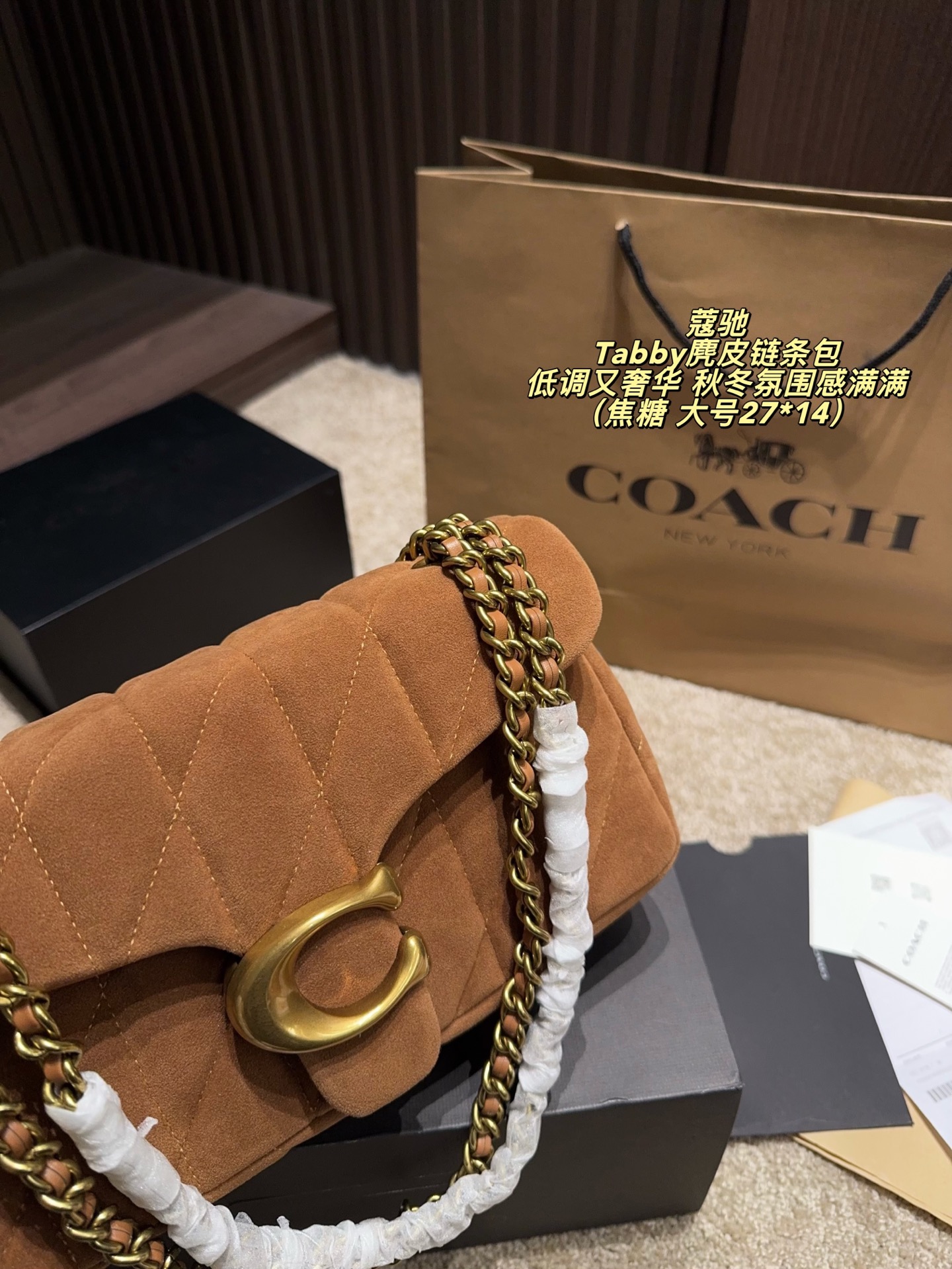 Coach P180 27 14 P165 20 10 Tabby Small Bag