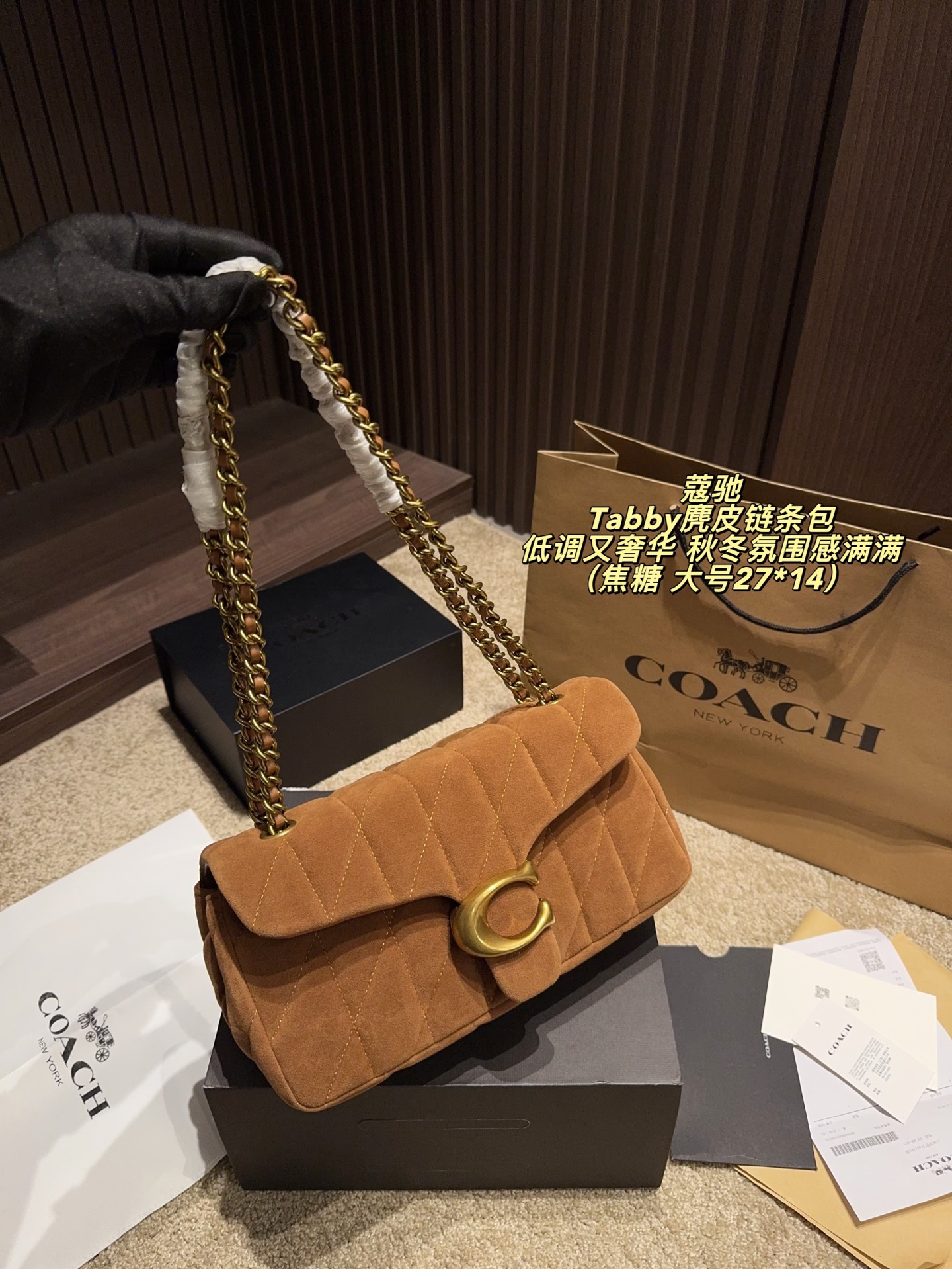 Coach P180 27 14 P165 20 10 Tabby Small Bag