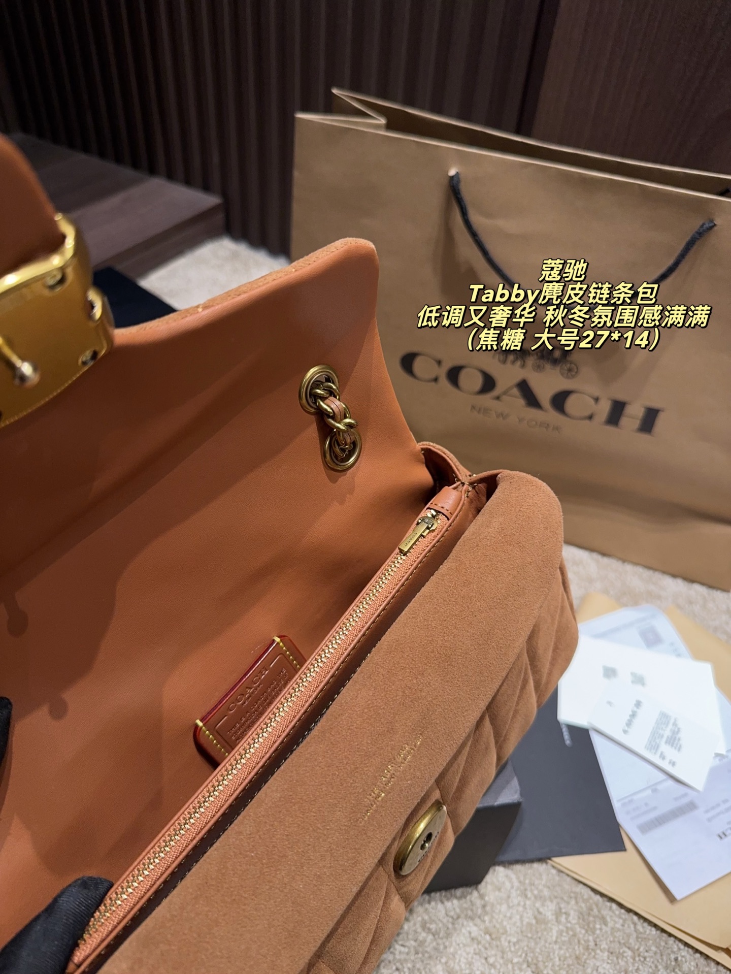 Coach P180 27 14 P165 20 10 Tabby Small Bag