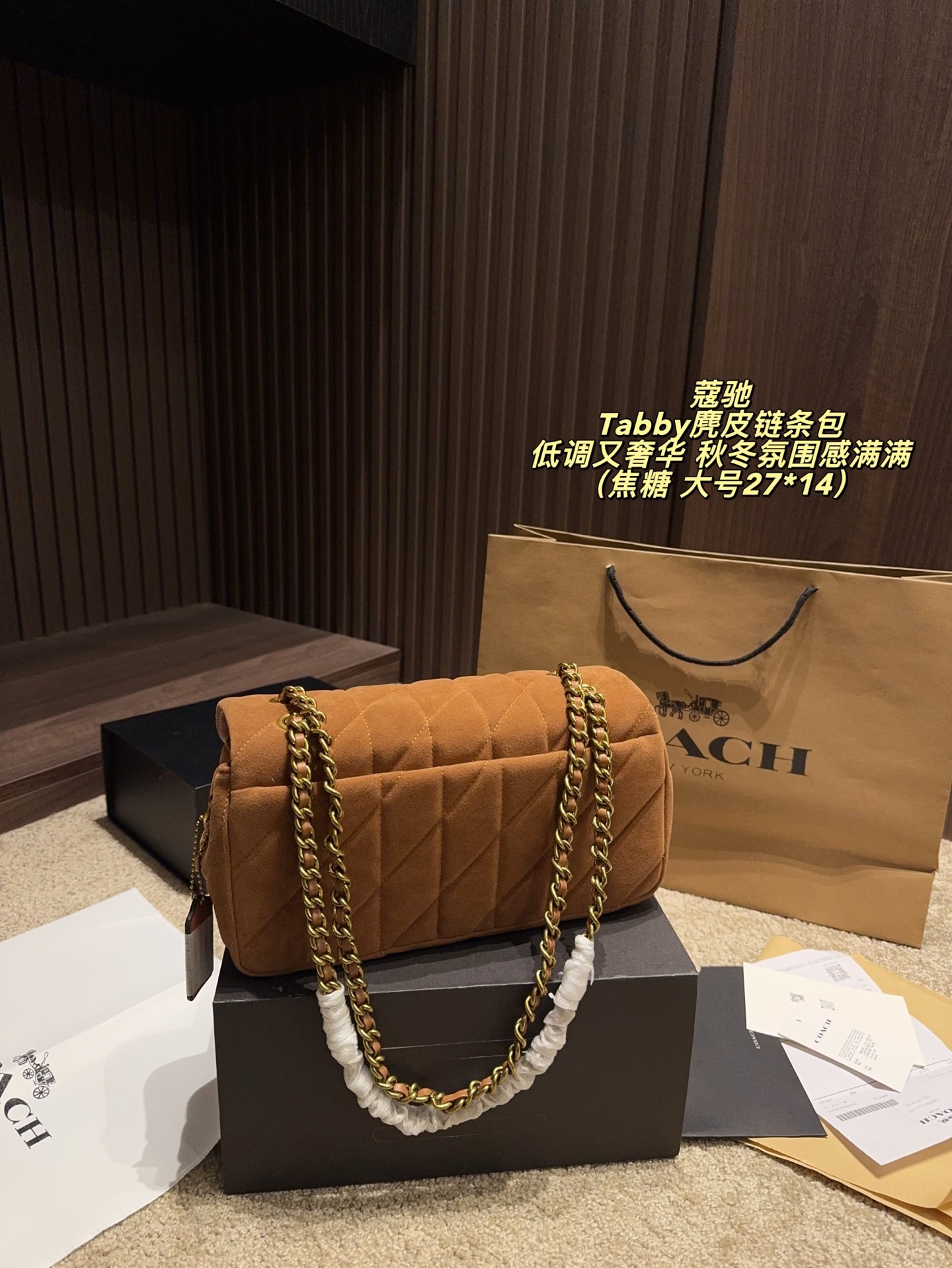 Coach P180 27 14 P165 20 10 Tabby Small Bag