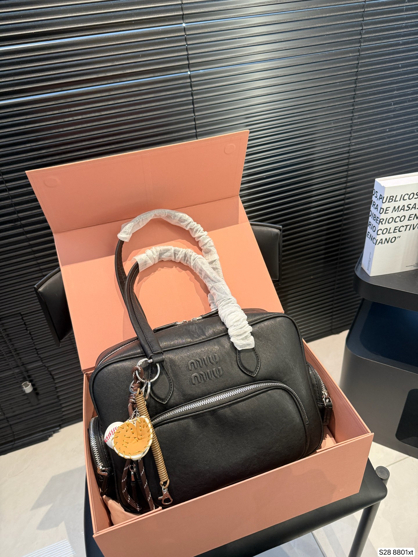 Miu Miu P175 30 20 8801 Style Includes BOX Crossbody Bag