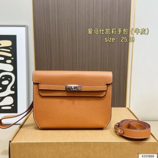 Hermes 190 25 19 Kelly depeches Clutch