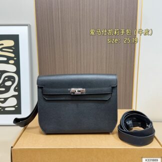 Hermes 190 25 19 Kelly depeches Clutch