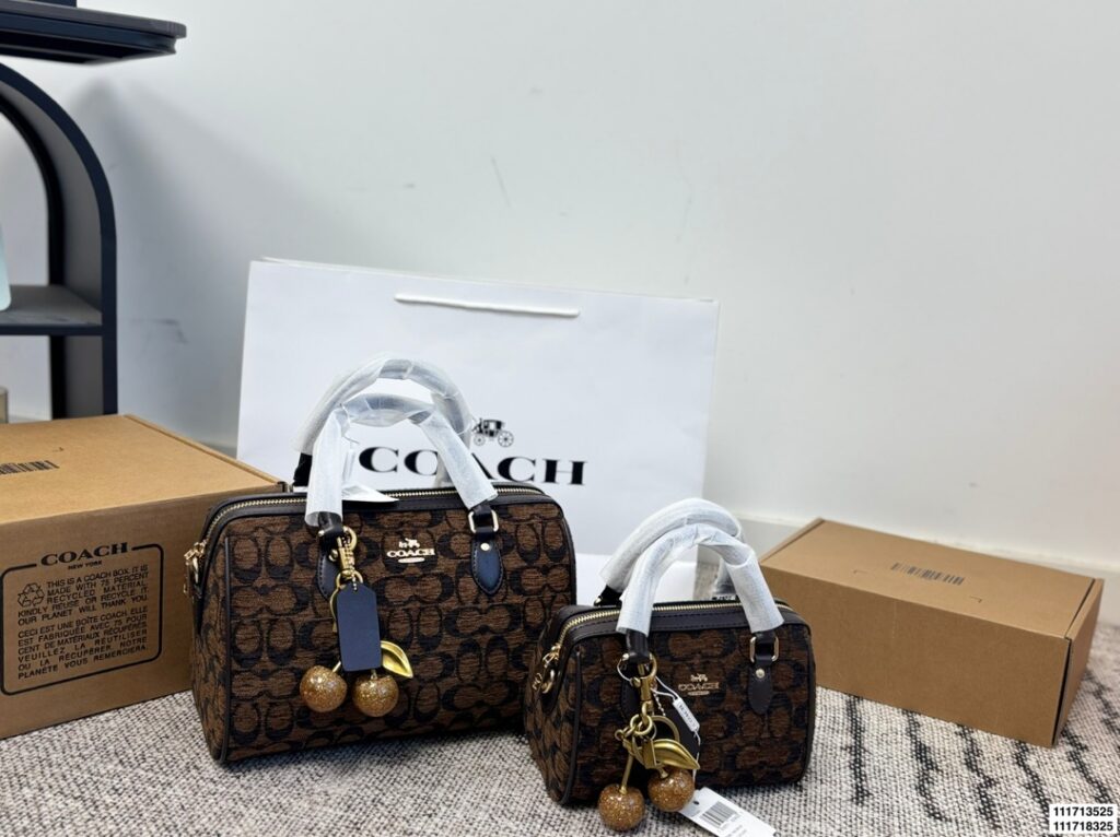 Designer Logo Crossbody Bag editorial product context 1
