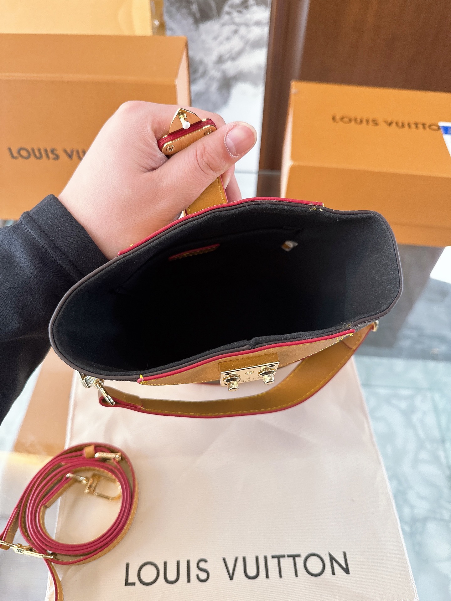 Louis Vuitton Bucket Bag