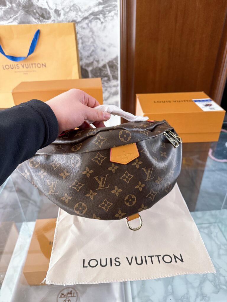 Louis Vuitton Monogram Leather Belt editorial product context 3