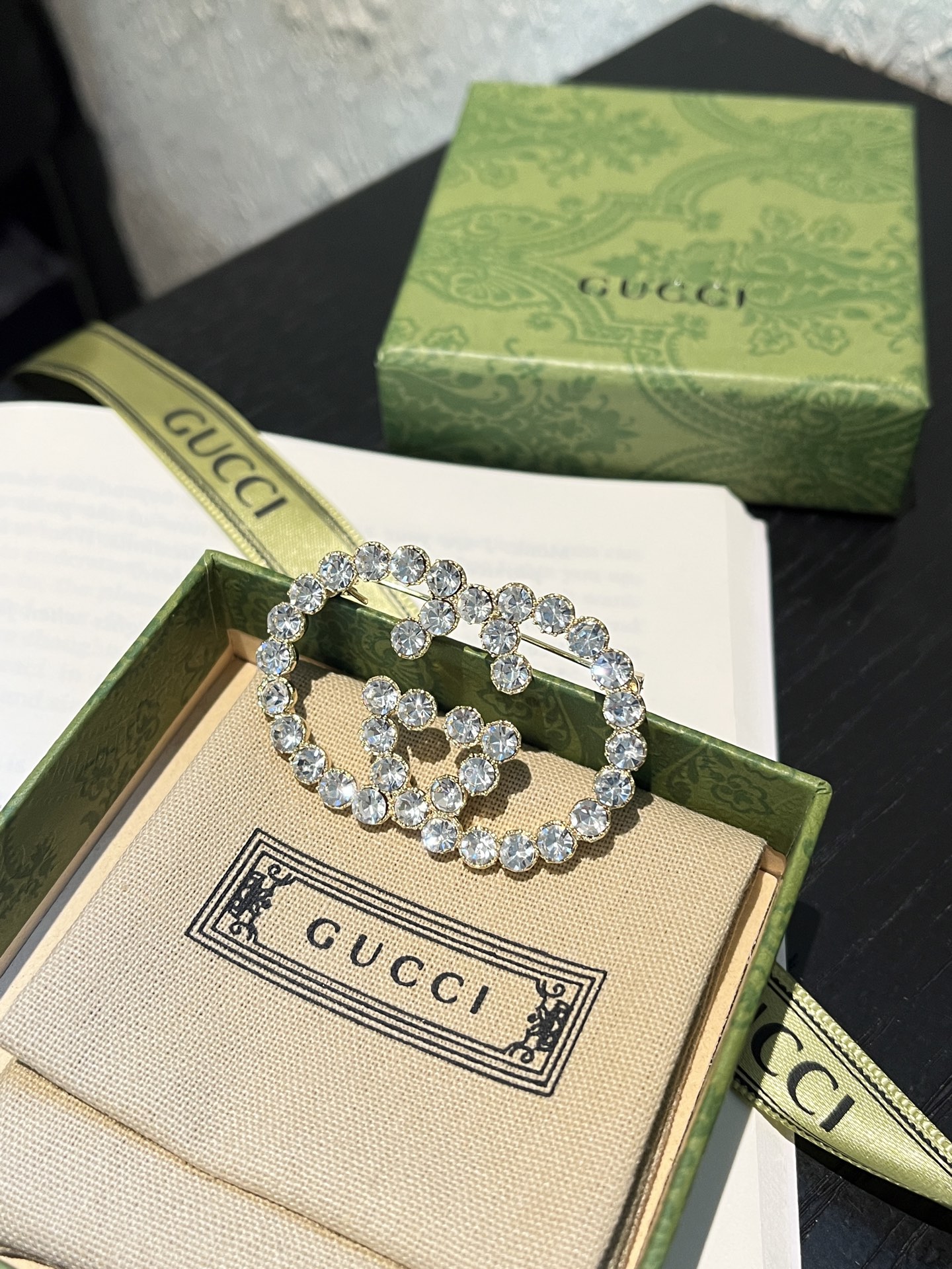 Designer Luxury D203 Brooch
