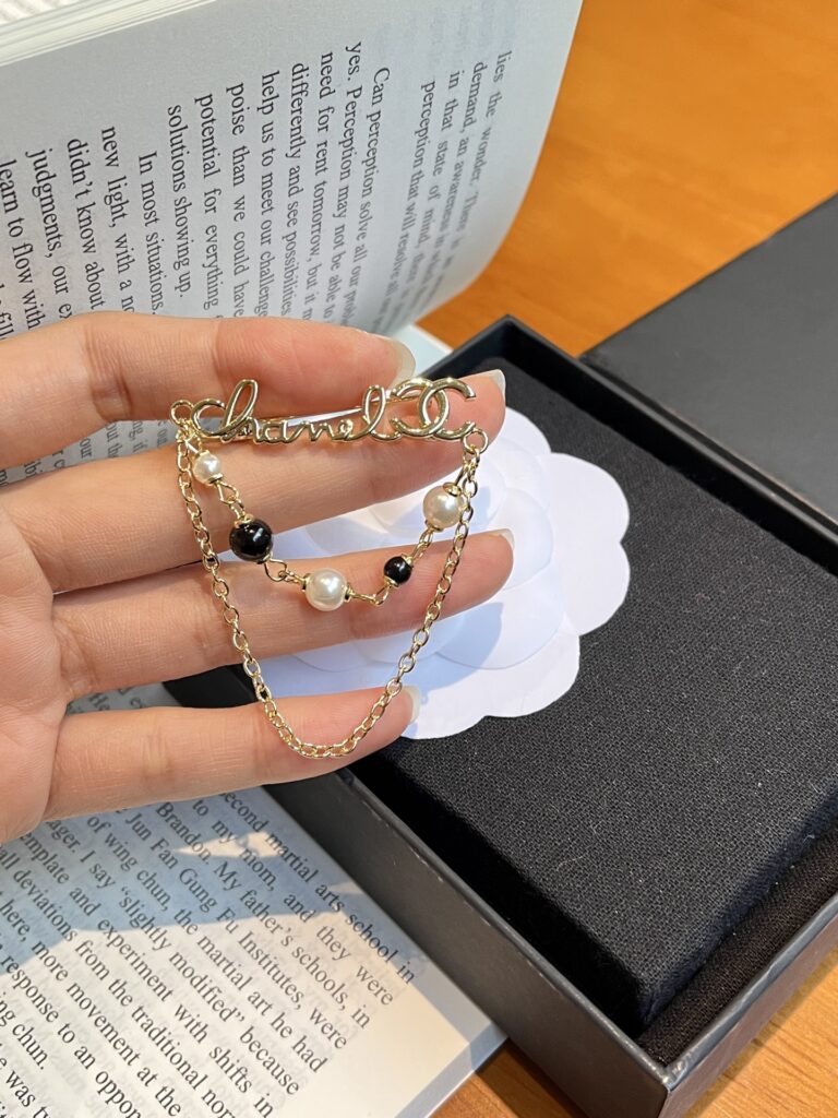 Designer D204 Brooch editorial product context 3