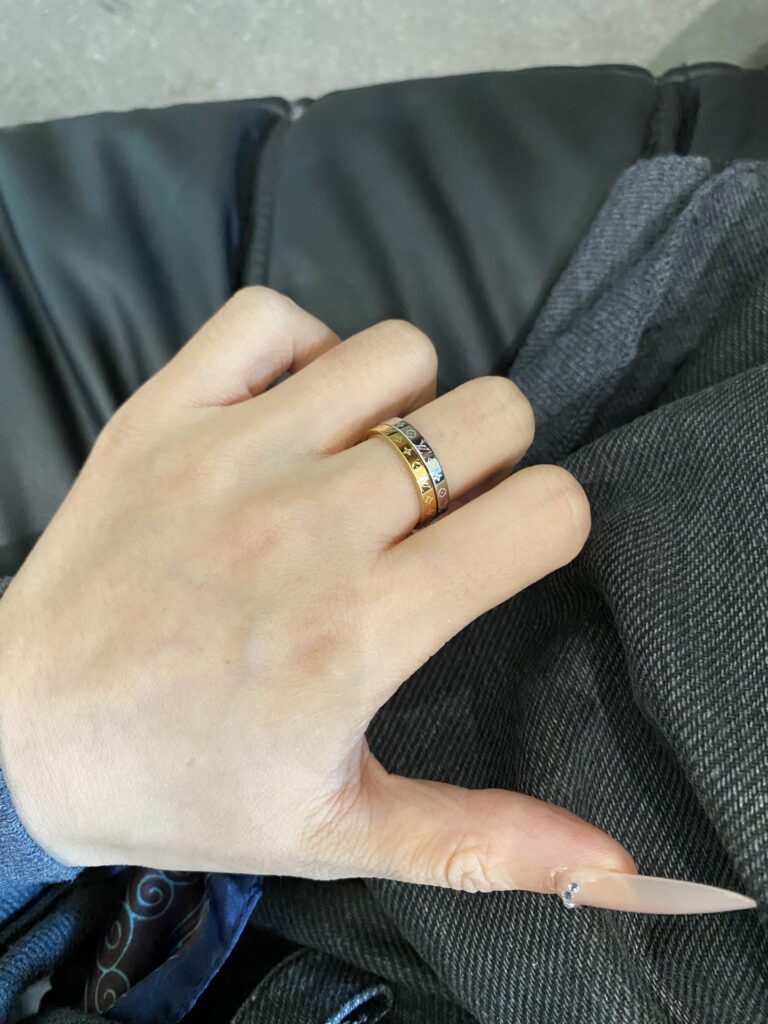 Designer J033 Ring editorial product context 2