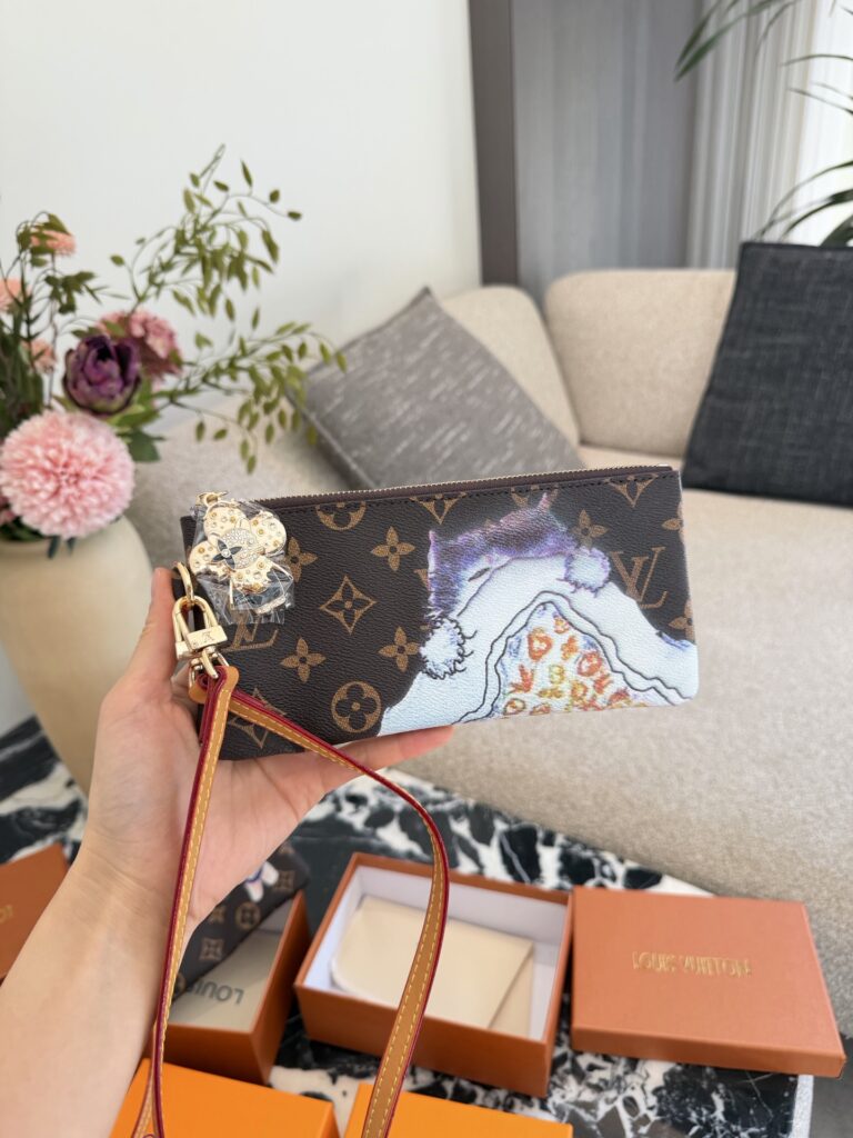 Louis Vuitton Leather Shoulder Bag editorial product context 2
