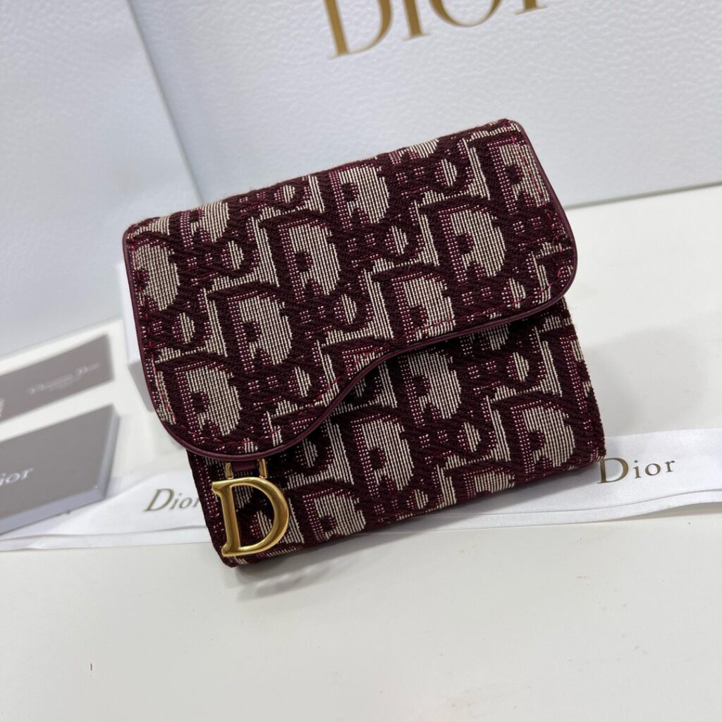 Dior Book Black Calfskin Leather Wallet 11 x 10 x 2 cm editorial product context 1