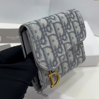 Dior Oblique Wallet Canvas