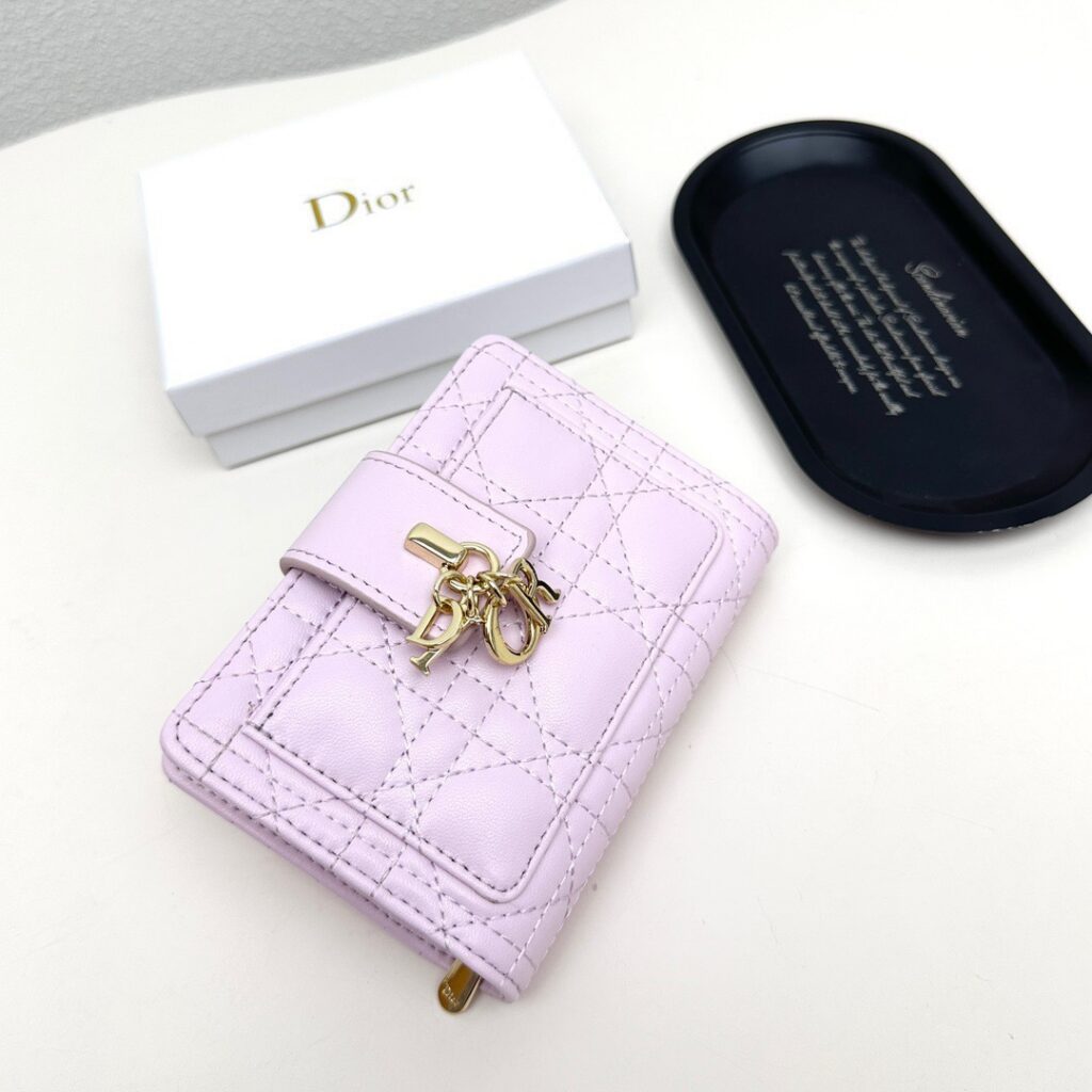 Dior Lady Wallet editorial product context 2
