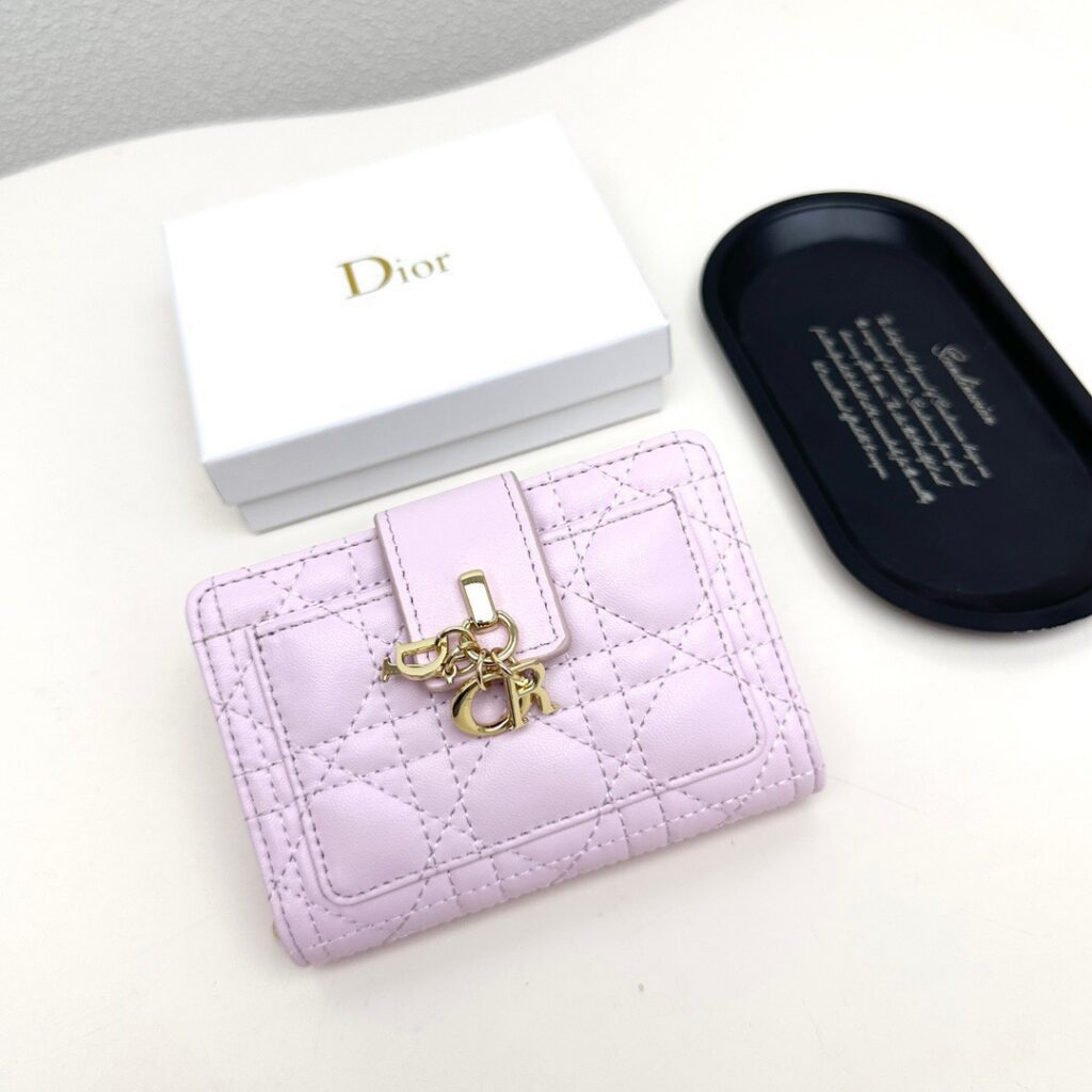 Dior Lady Wallet editorial product context 1