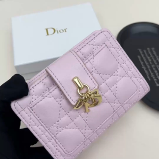 Dior Caro Wallet Leather