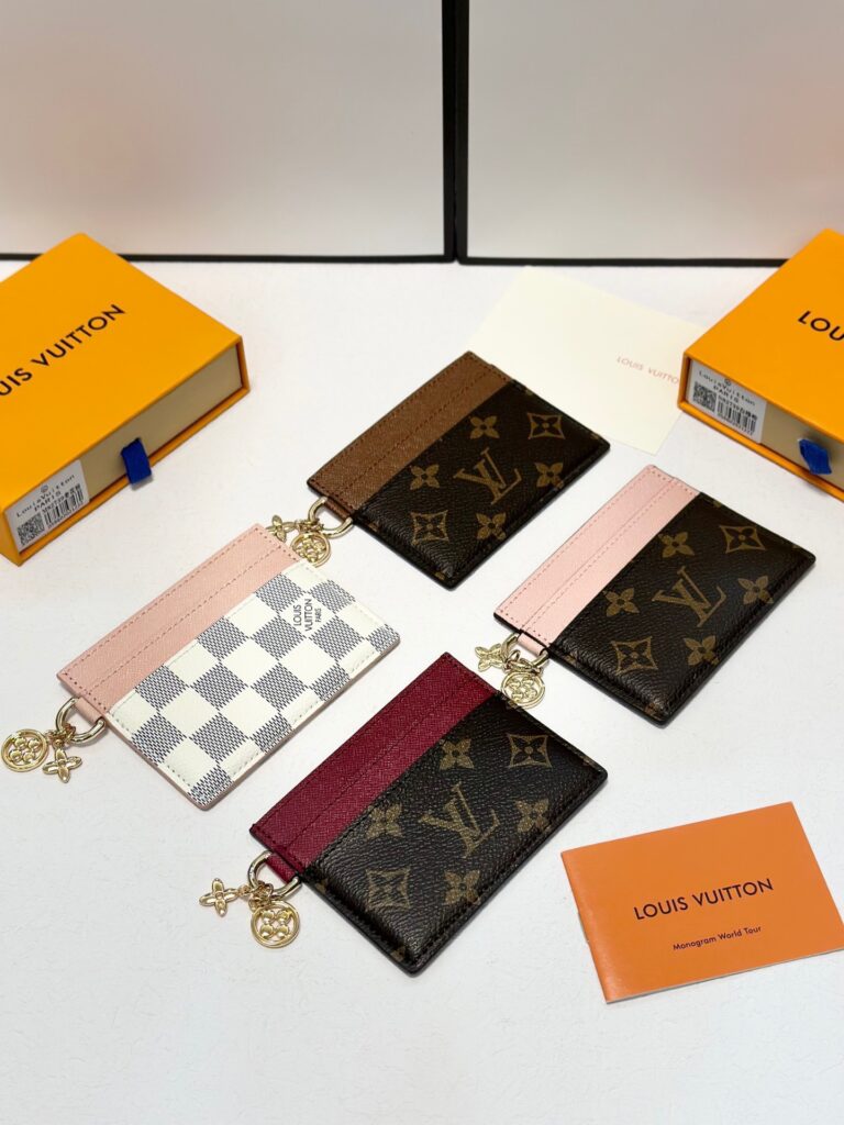 Louis Vuitton Leather Card Holder editorial product context 1