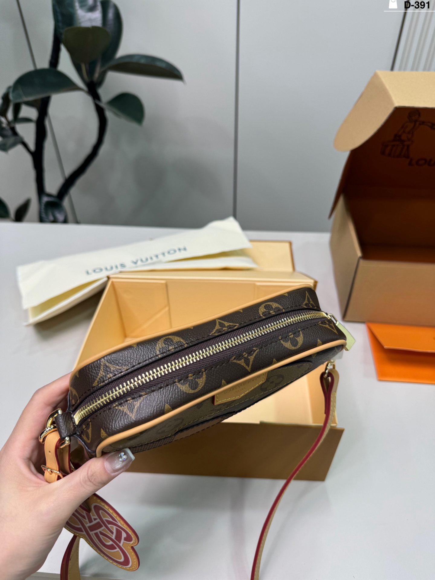 Louis Vuitton p140 D-391 20 12 Nigo Trocadro LV2025 Bag