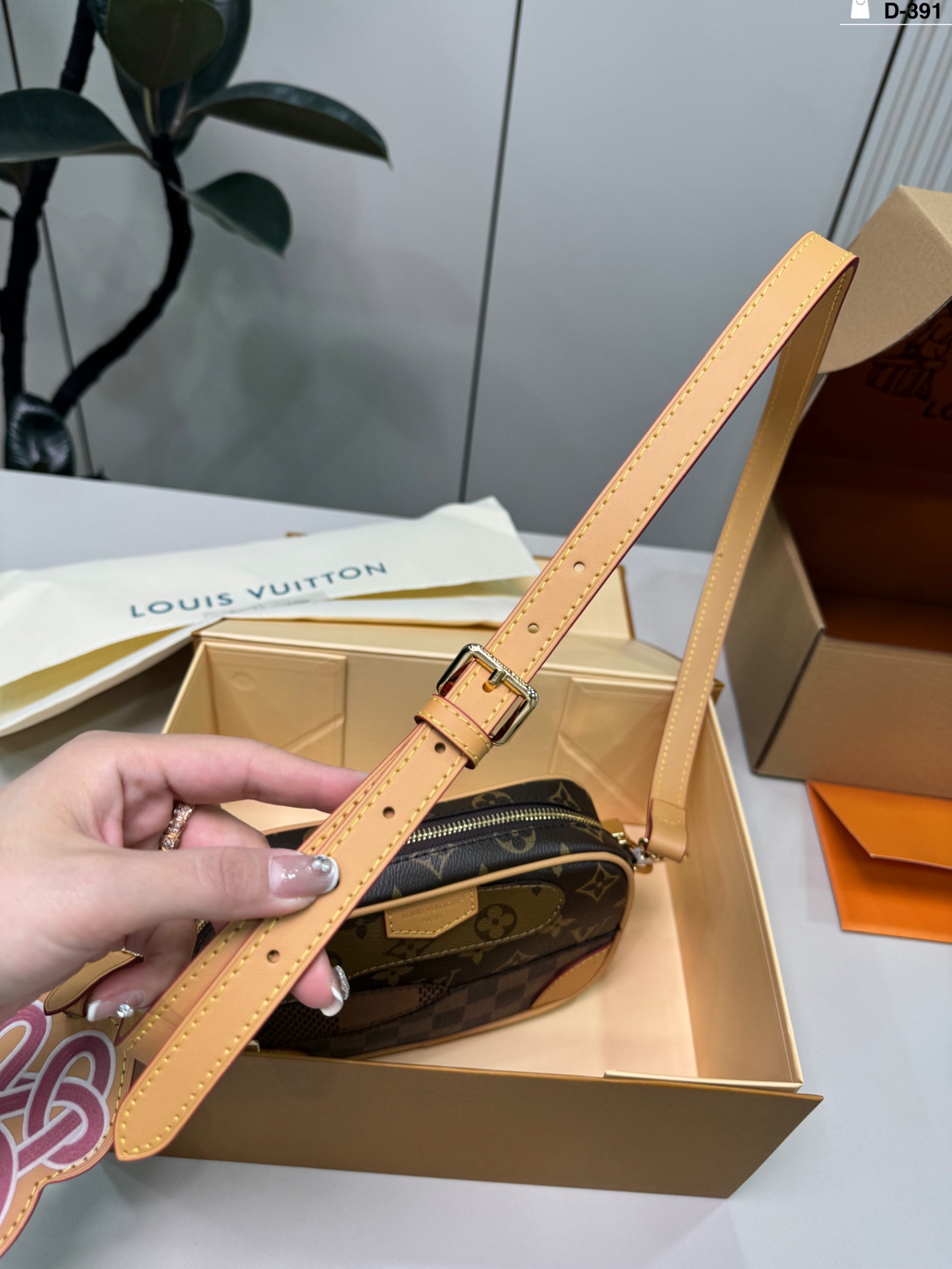 Louis Vuitton p140 D-391 20 12 Nigo Trocadro LV2025 Bag