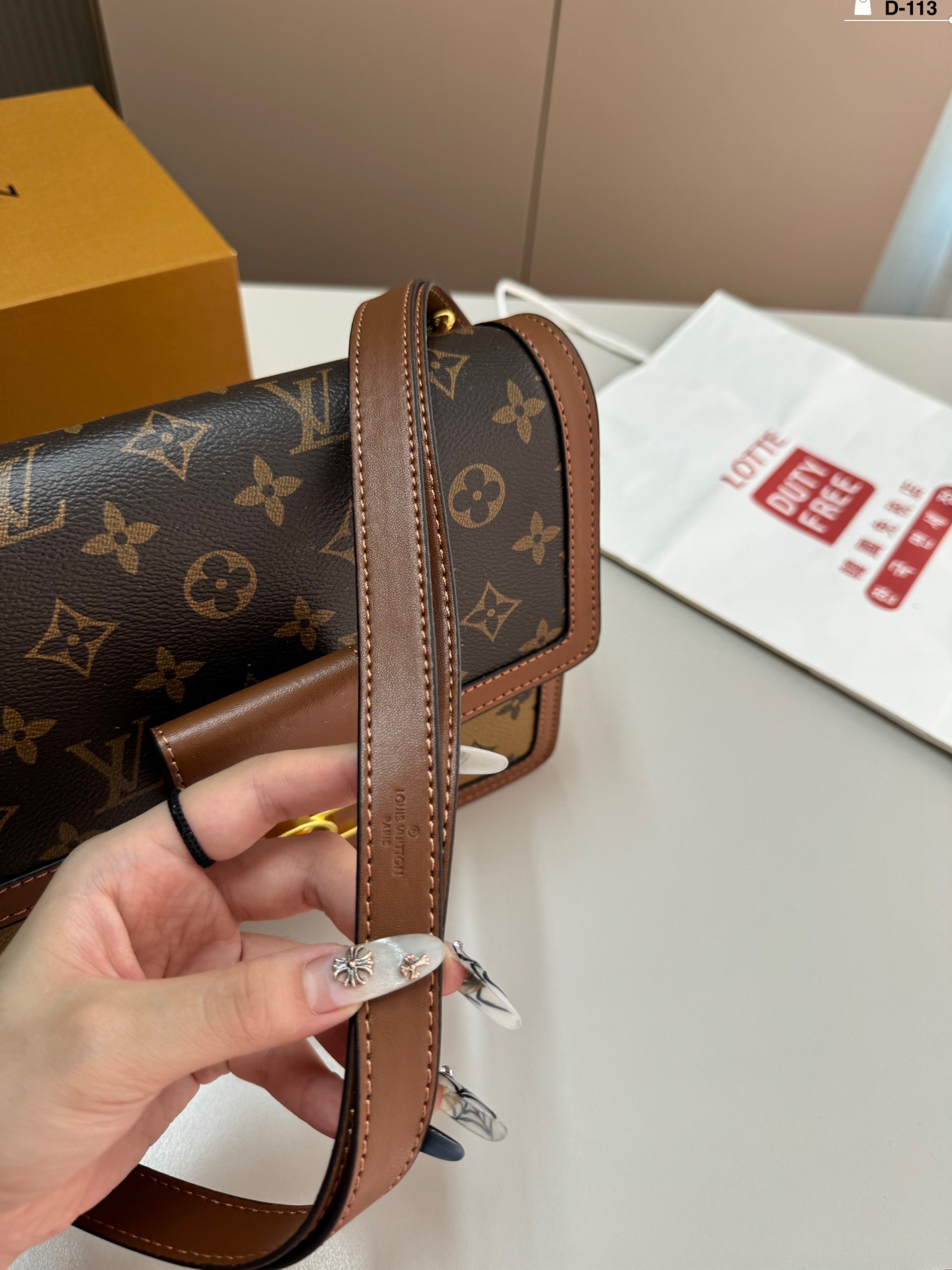 Louis Vuitton Dauphine Shoulder Bag