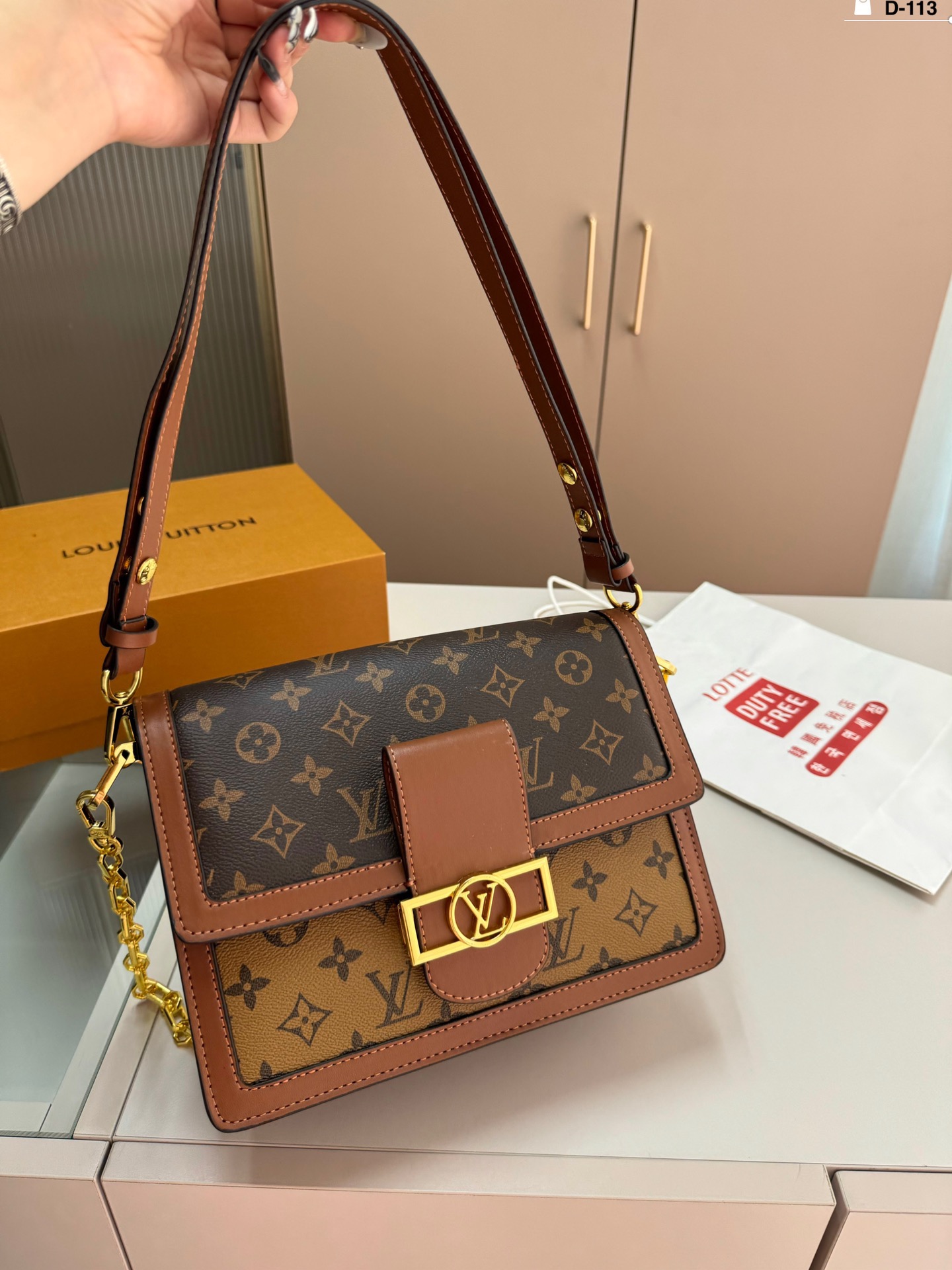 Louis Vuitton Dauphine Shoulder Bag