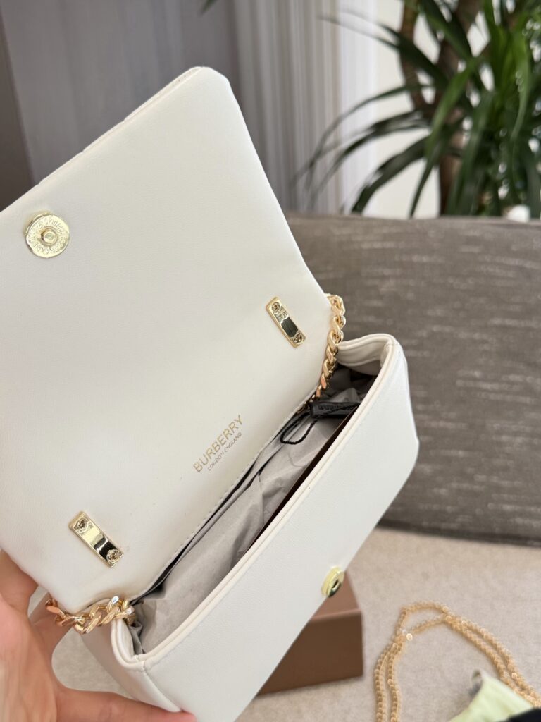 Burberry Lola Leather Shoulder Bag editorial product context 3