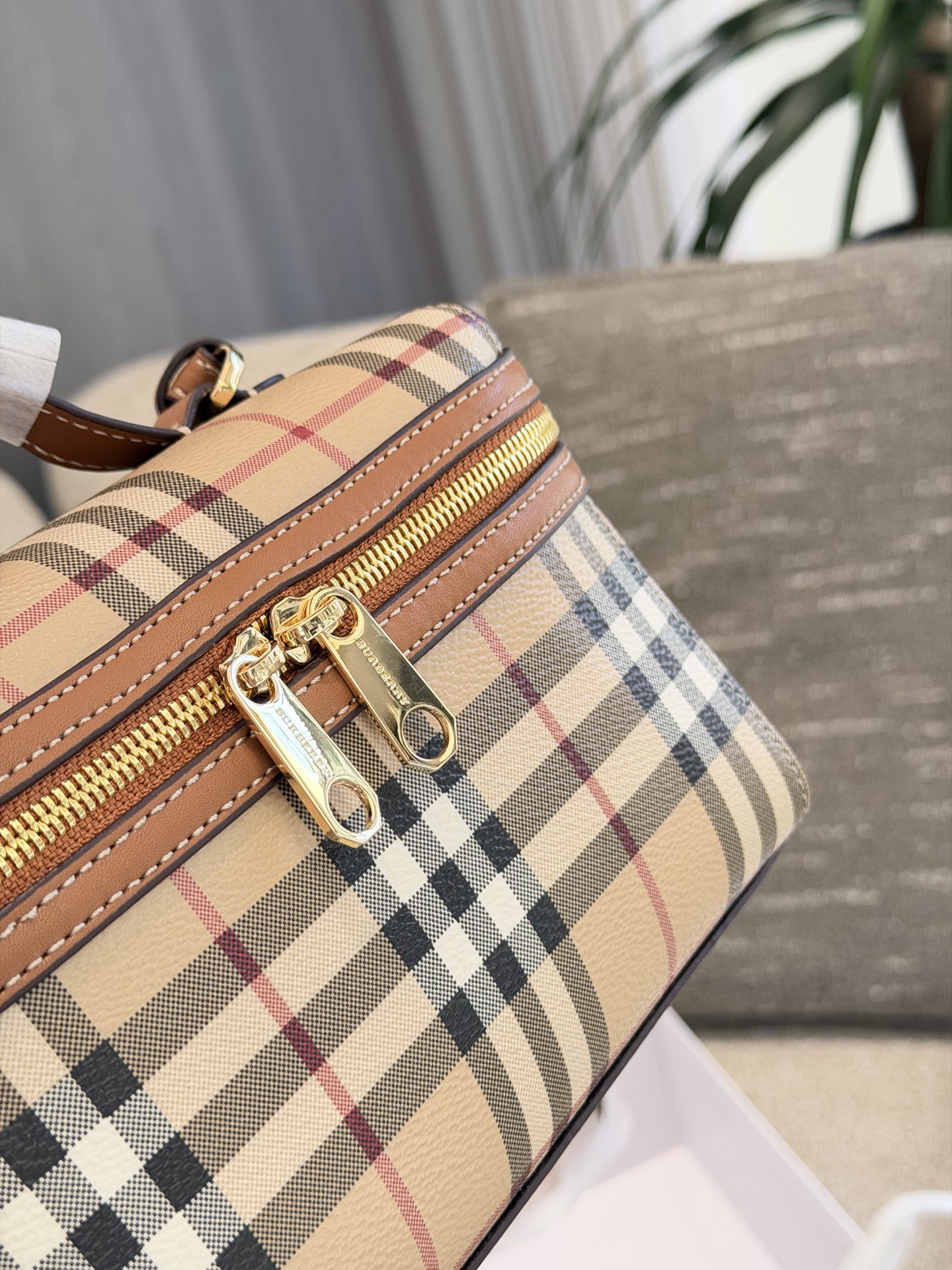 Burberry Leather Crossbody Bag