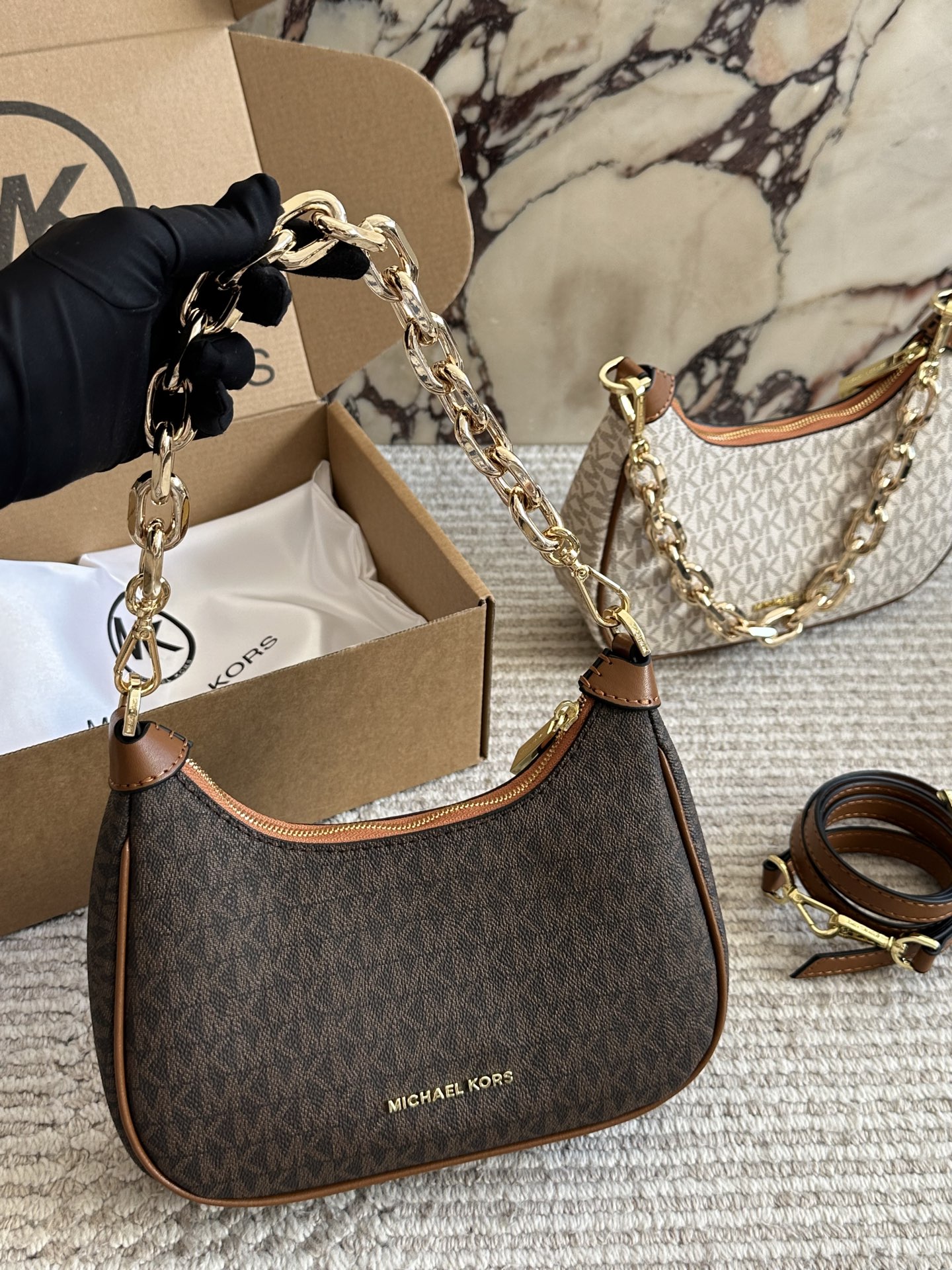 Michael Kors Leather Shoulder Bag