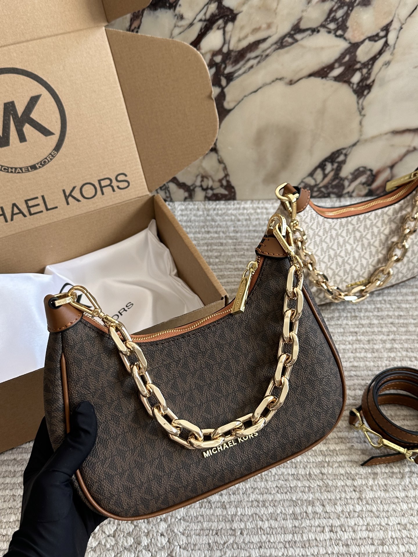 Michael Kors Leather Shoulder Bag