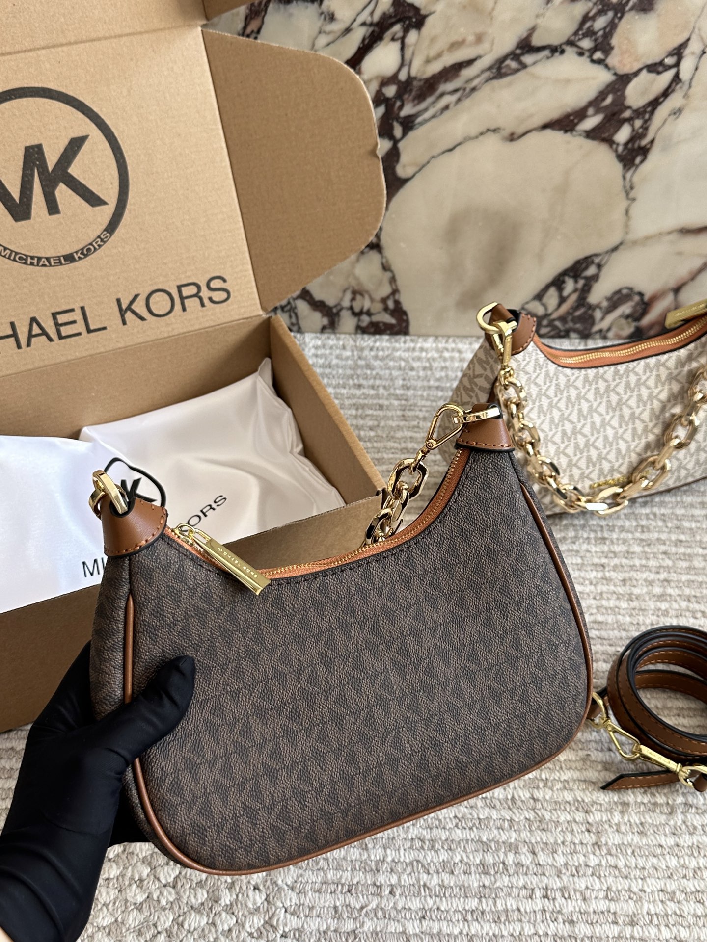 Michael Kors Leather Shoulder Bag
