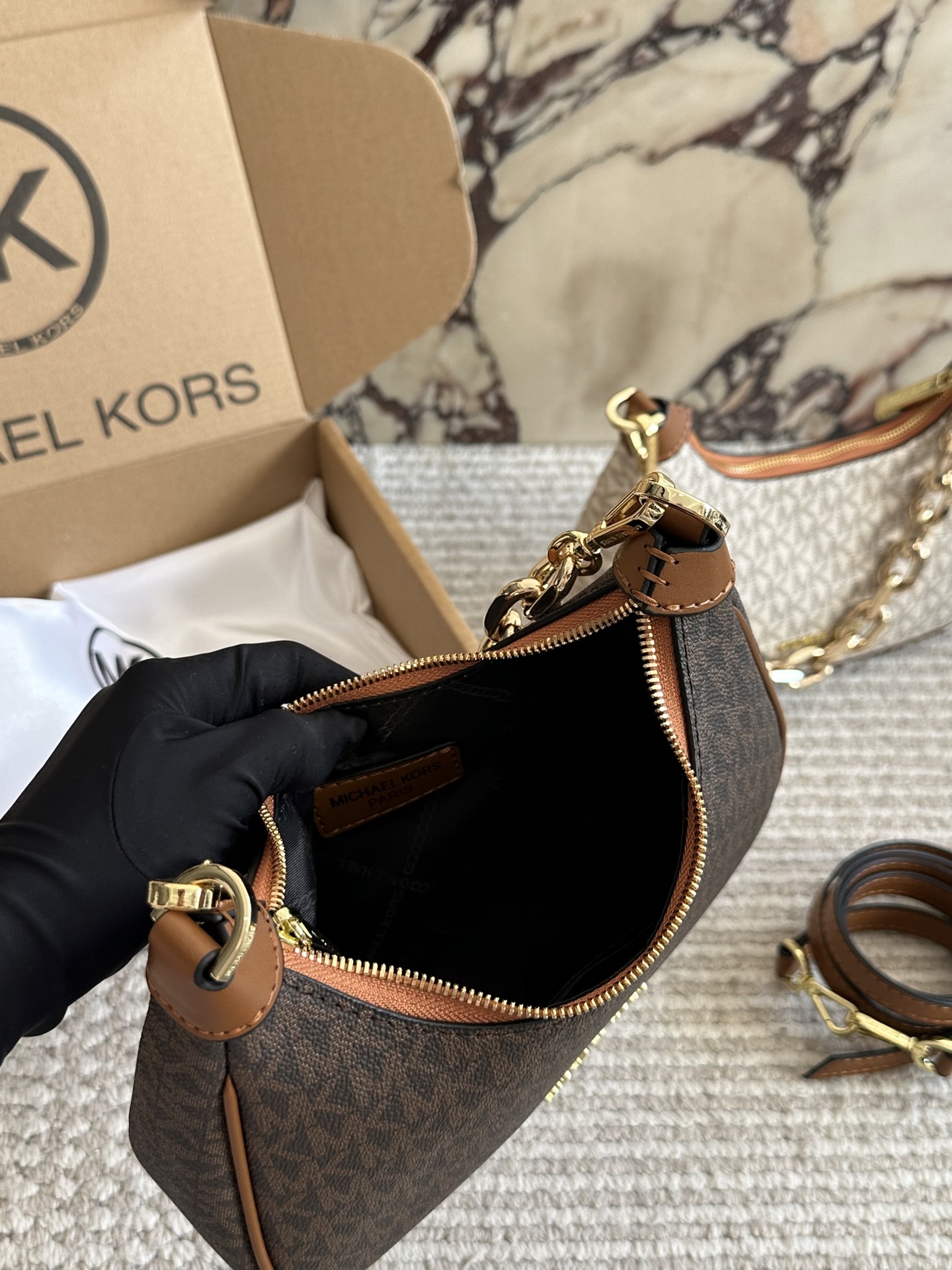 Michael Kors Leather Shoulder Bag