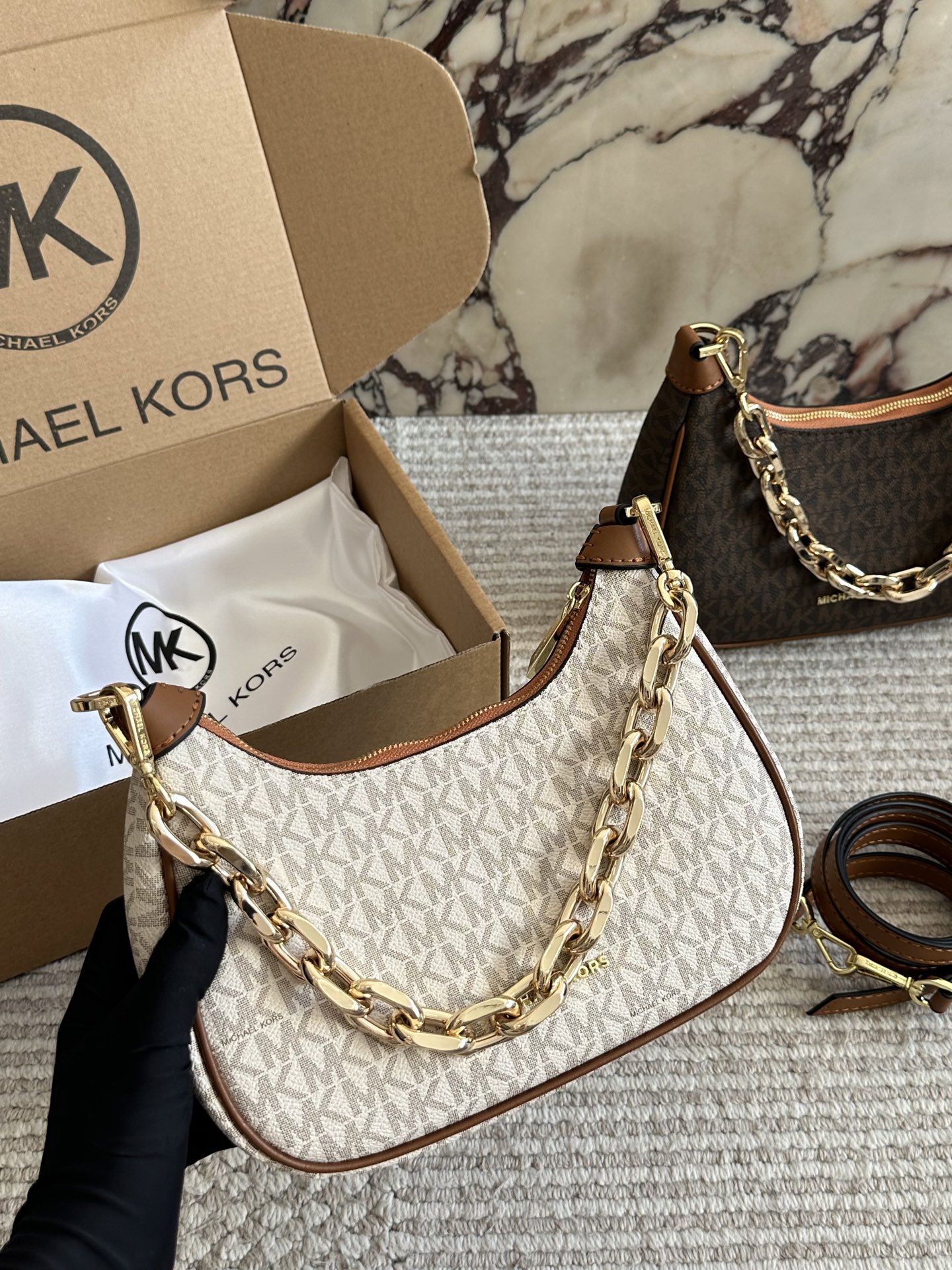 Michael Kors Leather Shoulder Bag