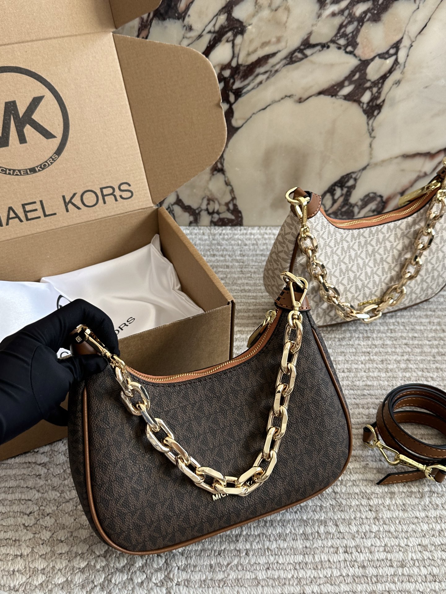 Michael Kors Leather Shoulder Bag