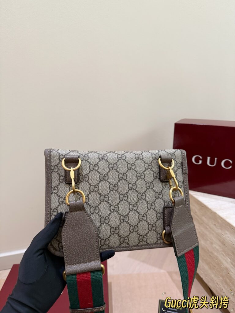 Gucci Beige Leather Belt editorial product context 3