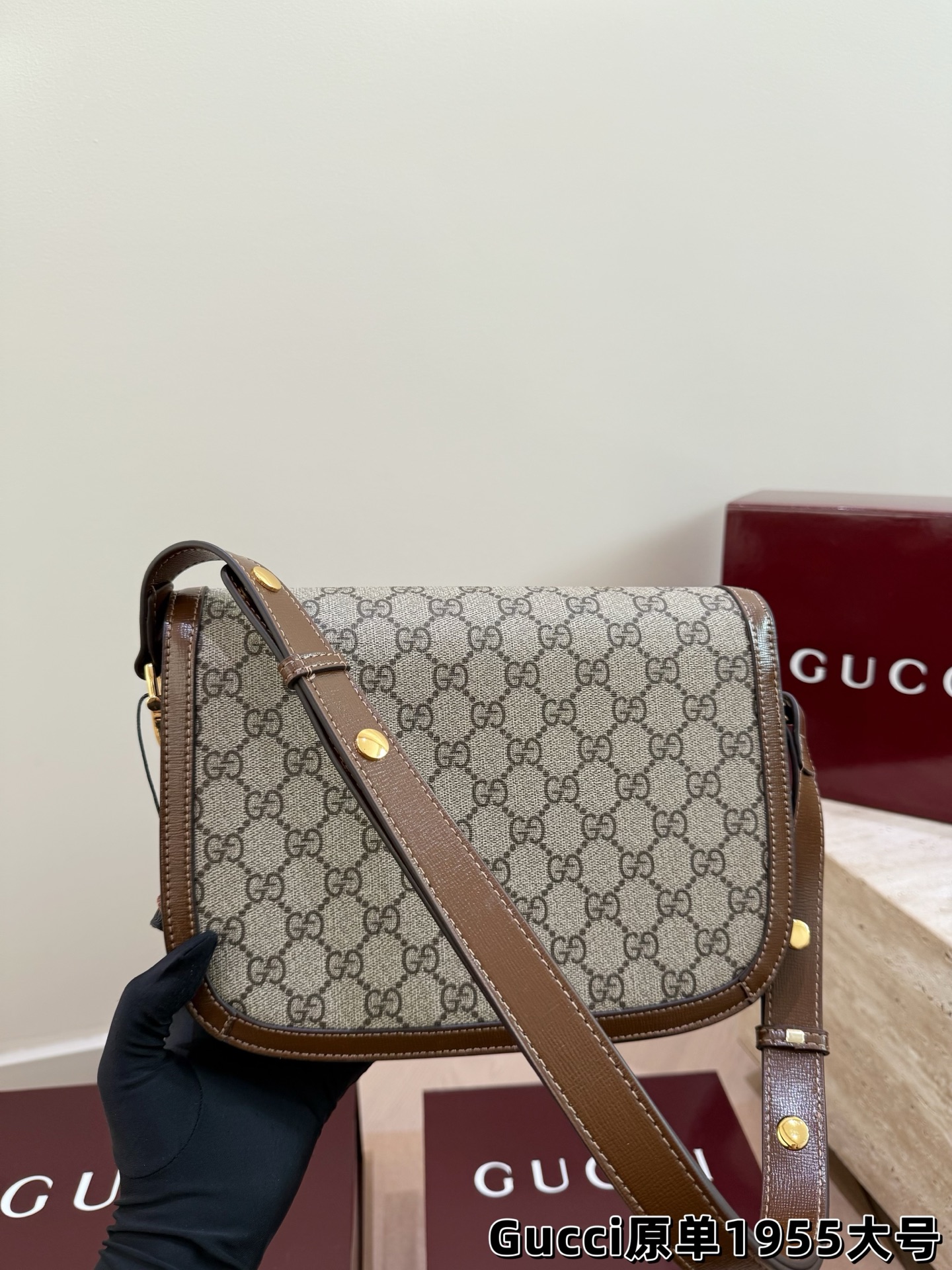 Gucci 1955 Horsebit Shoulder Bag