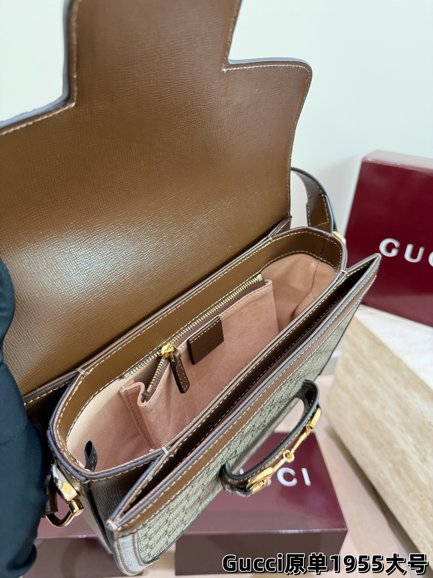 Gucci 1955 Horsebit Shoulder Bag