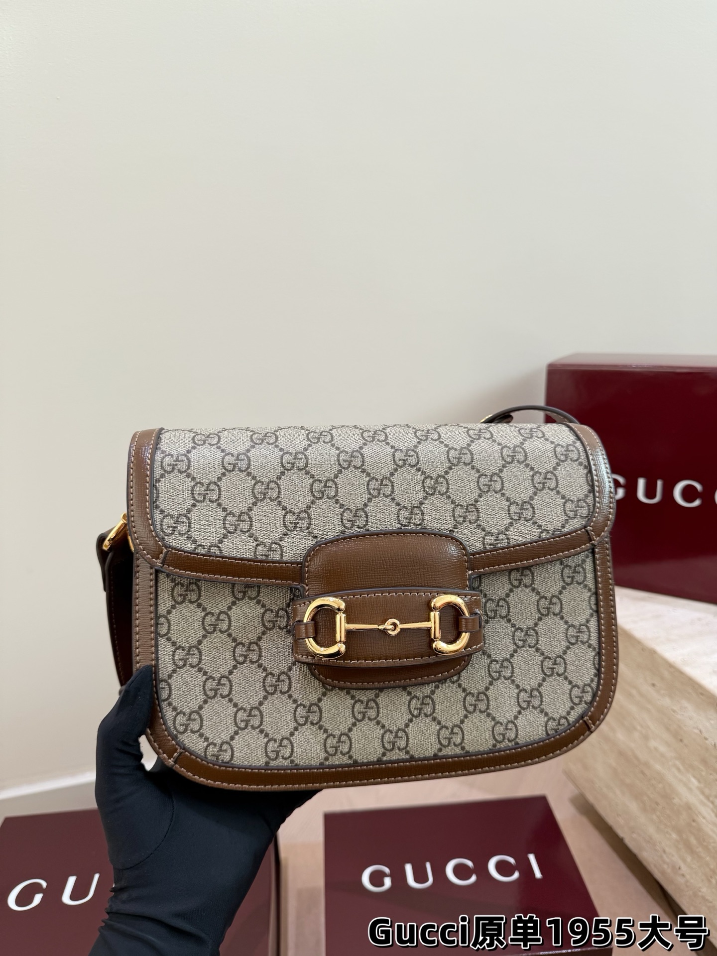 Gucci 1955 Horsebit Shoulder Bag