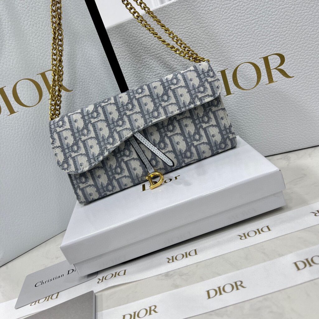 Dior Book Iconic Embroidered The An Creation Medium Black Canvas Tote Bag editorial product context 1
