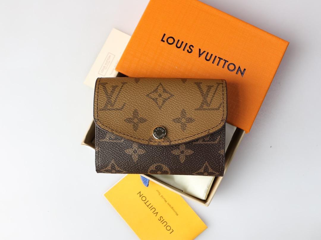 Louis Vuitton Monogram Wallets Canvas