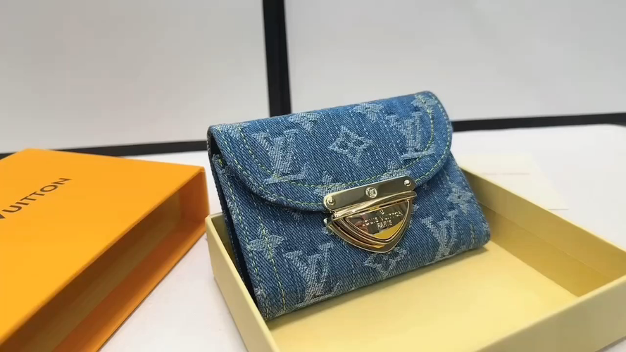 Louis Vuitton Denim Wallet