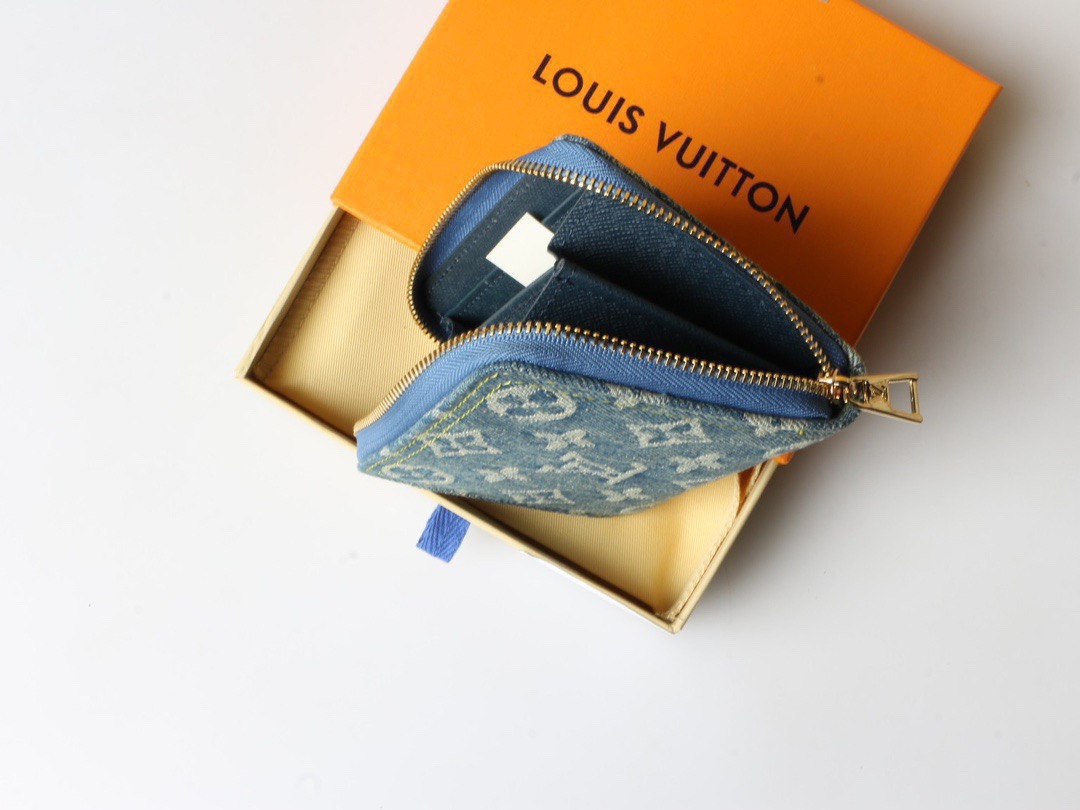 Louis Vuitton Denim Monogram Wallet