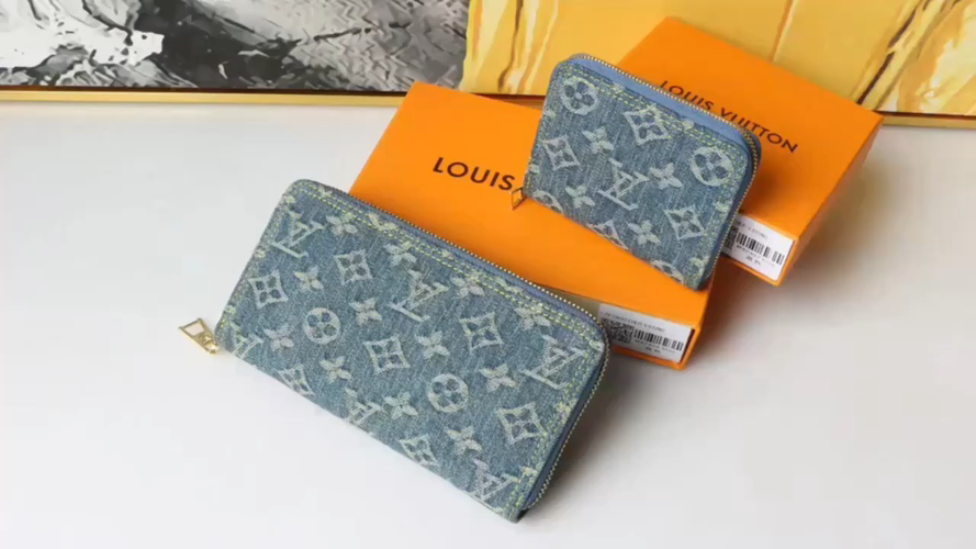 Louis Vuitton Denim Wallet Collection Wallet