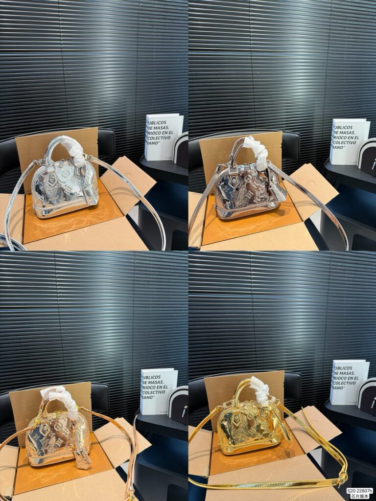 Louis Vuitton Petite Malletière Handbag editorial product context 1